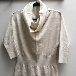 Aritzia Community Cowl Neck Asymmetrical Sweater